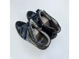 Dámske modré pohodlné kvalitné členkové topánky Igcinoo04