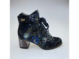 Dámske modré pohodlné kvalitné členkové topánky Igcinoo04