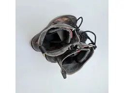 Dámske hnedé pohodlné kvalitné členkové topánky Evcao81