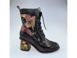 Dámske hnedé pohodlné kvalitné členkové topánky Evcao81