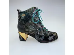 Dámske khaki pohodlné kvalitné členkové topánky Emmyo04