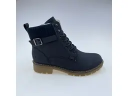 Dámske modré texové členkové topánky Y9102-14
