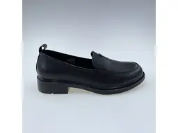 Dámske čierne pohodlné štýlové mokasíny M5M570002C-60