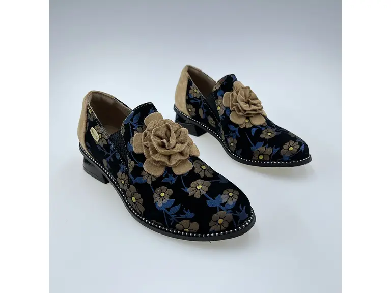 Dámske čierne pohodlné štýlové mokasíny Ibcihalo 11