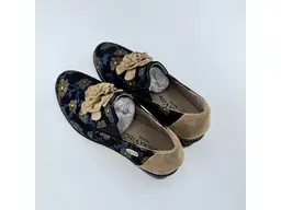 Dámske čierne pohodlné štýlové mokasíny Ibcihalo 11