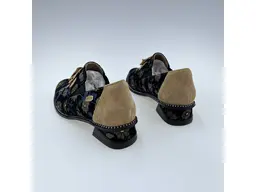 Dámske čierne pohodlné štýlové mokasíny Ibcihalo 11