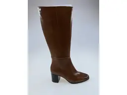 Dámske koňakové pohodlné štýlové čizmy 9-25502-45