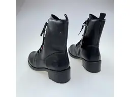 Dámske čierne teplé pohodlné kvalitné celé topánky 75430-00