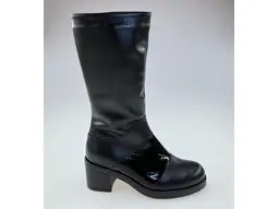 Dámske kvalitné  čierne pohodlné čižmy K3663/lisa-60