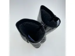 Dámske kvalitné  čierne pohodlné čižmy K3663/lisa-60