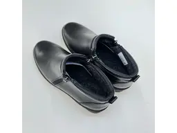 Dámske kvalitné teplé čierne pohodlné členkové topánky K2902-60