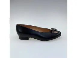 Dámske kvalitné  čierne pohodlné baleríny A2509-60