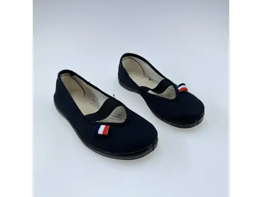 Detské pohodlné vzdušné čierne cvičky klasik EVA