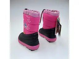 Detské pohodlné ružové teplučké snehule Kenny 2 1532NB