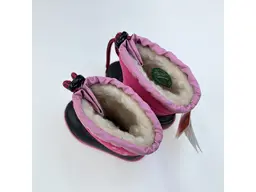 Detské pohodlné ružové teplučké snehule Kenny 2 1532NB