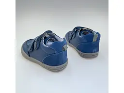 Detské modré pohodlné kvalitné poltopánky Kamy blue