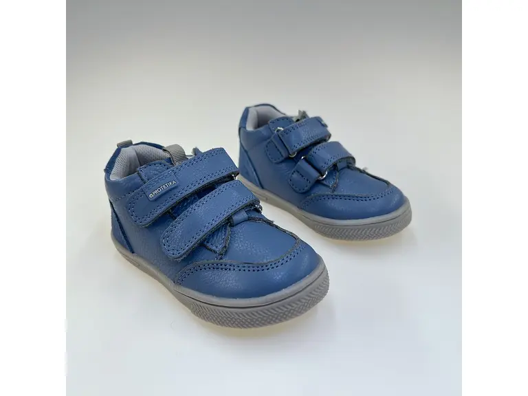 Detské modré pohodlné kvalitné poltopánky Kamy blue