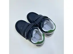 Detské modré pohodlné kvalitné poltopánky Maxo navy