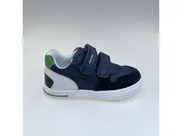 Detské modré pohodlné kvalitné poltopánky Maxo navy