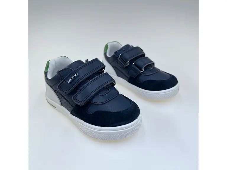 Detské modré pohodlné kvalitné poltopánky Maxo navy