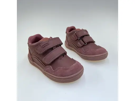 Detské ružové pohodlné kvalitné poltopánky Fany old pink