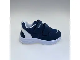 Detské modré pohodlné kvalitné botasky Andy navy