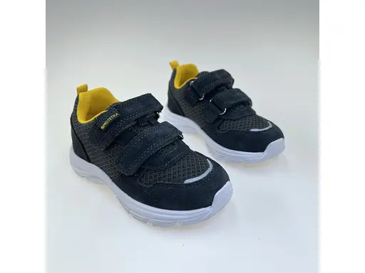 Detské sivé pohodlné kvalitné botasky Andy grey