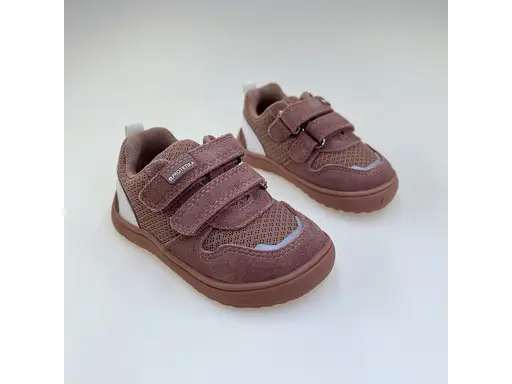 Detské ružové pohodlné kvalitné botasky Alex nude