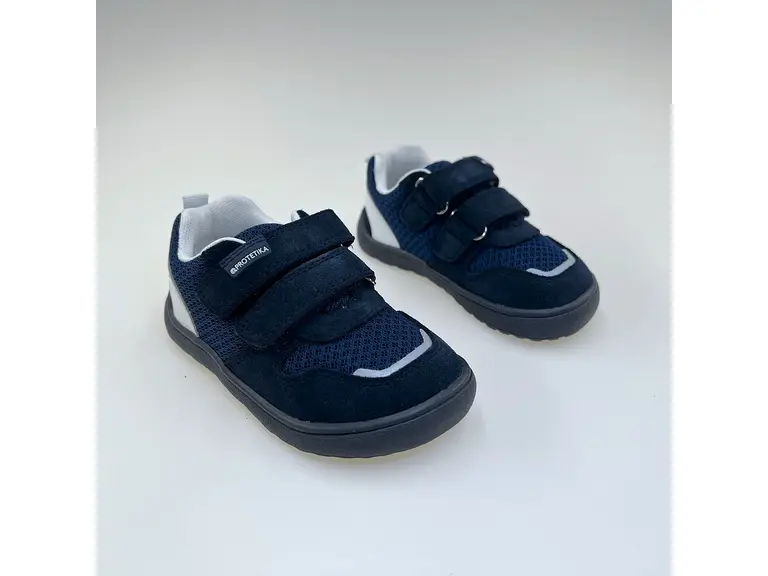 Detské modré pohodlné kvalitné botasky Alex marine