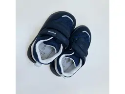 Detské modré pohodlné kvalitné botasky Alex marine