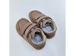 Detské ružové pohodlné kvalitné poltopánky Perla nude