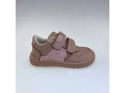 Detské ružové pohodlné kvalitné poltopánky Perla nude