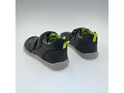 Detské sivé pohodlné kvalitné poltopánky Alan grey