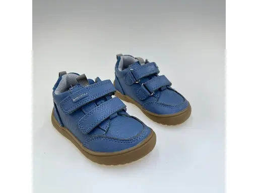 Detské modré pohodlné kvalitné poltopánky Alan blue