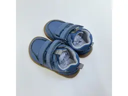 Detské modré pohodlné kvalitné poltopánky Alan blue