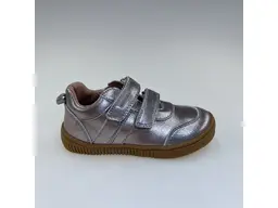 Detské strieborné pohodlné kvalitné poltopánky Aira