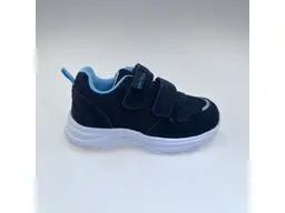 Detské modré pohodlné kvalitné botasky Andy blue