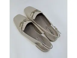 Dámske pohodlné mäkučké béžové  sandálky 9-29400-44-140