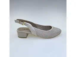 Dámske pohodlné mäkučké béžové širšie sandálky 9-29602-44-404