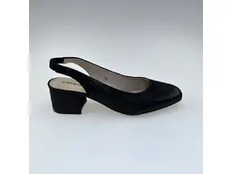 Dámske pohodlné mäkučké čierne  sandálky 9-29500-42-043