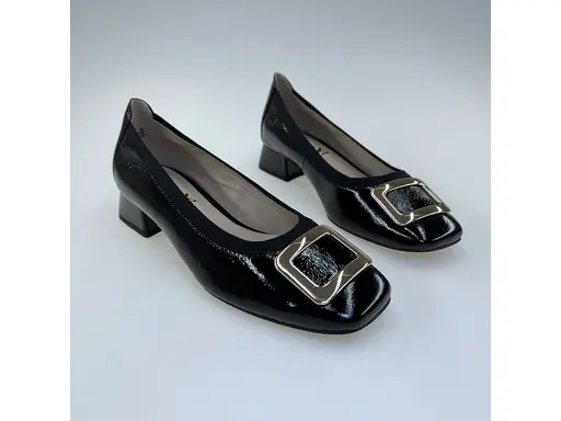 Dámske pohodlné mäkučké čierne  lodičky 9-22300-44-017