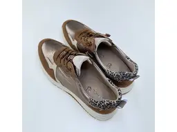 Dámske pohodlné mäkučké koňakové  poltopánky 9-23754-46-313