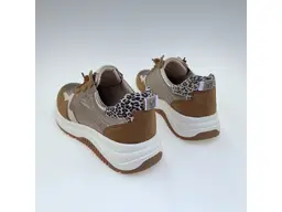 Dámske pohodlné mäkučké koňakové  poltopánky 9-23754-46-313