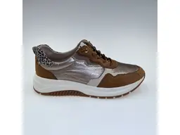 Dámske pohodlné mäkučké koňakové  poltopánky 9-23754-46-313