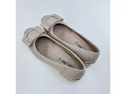 Dámske pohodlné mäkučké béžové  lodičky JYJY60007B-14