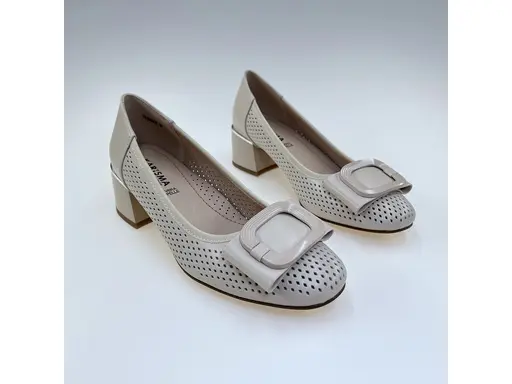 Dámske pohodlné mäkučké béžové  lodičky JYJY60007B-14