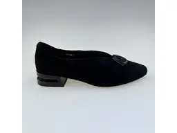 Dámske pohodlné mäkučké čierne  lodičky JYJY60010B-60