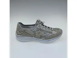 Dámske očarujúce zlaté pohodlné poltopánky L3252-92