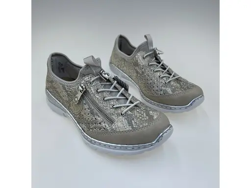 Dámske očarujúce zlaté pohodlné poltopánky L3252-92