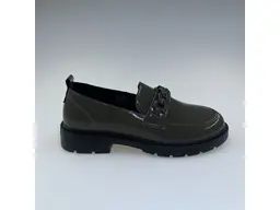 Dámske očarujúce zelené pohodlné mokasíny X4X480006C-51